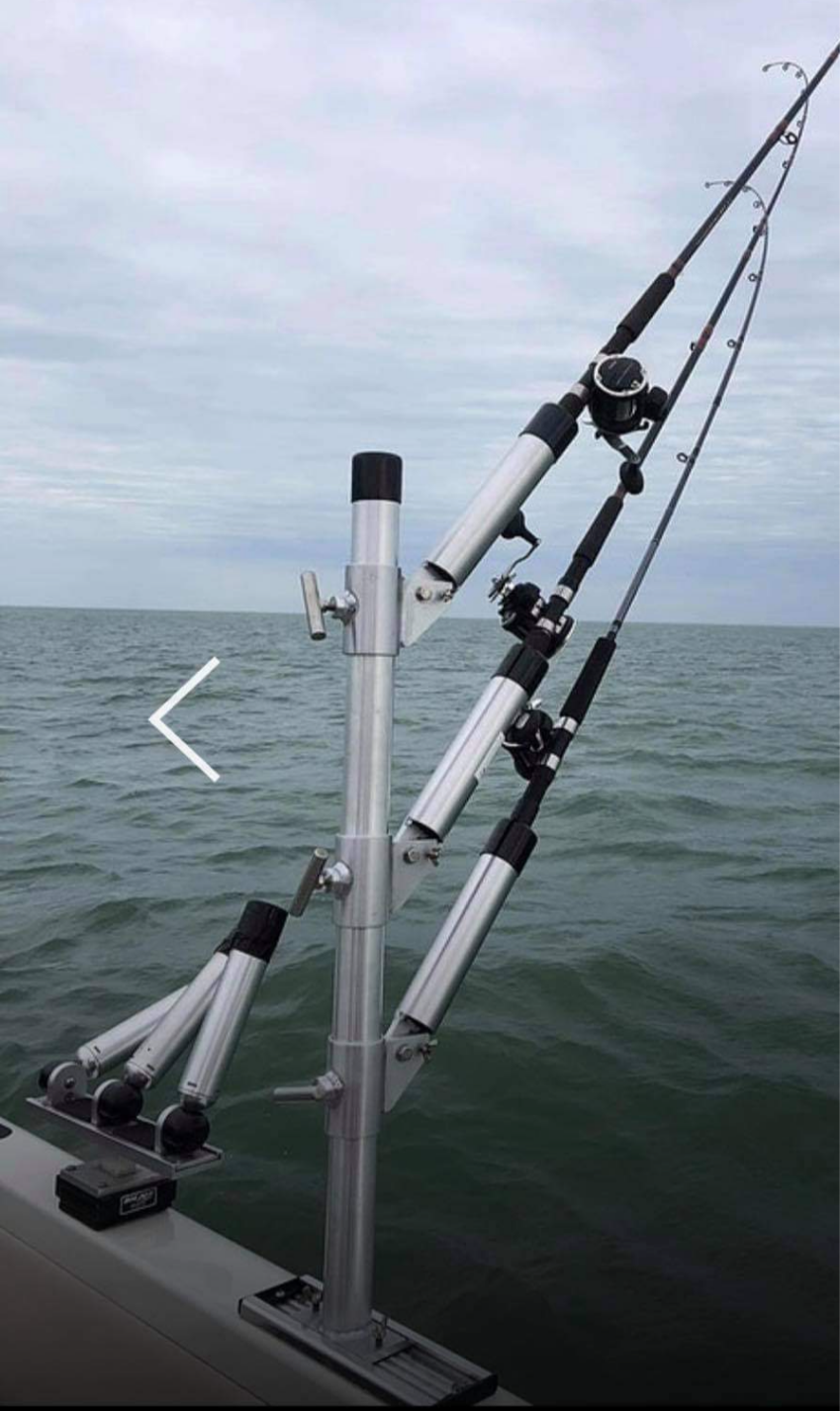 Trolling Tree Rod Holders Dev Fishing Dual Offset Fishing Teaser
